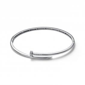 Серебряный браслет КЮЗ Del'ta Dс7704932 с фианитом Dс7704932 фото