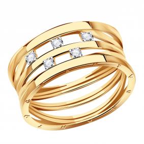 Золотое кольцо Grant GR0301267 с бриллиантом GR0301267 фото