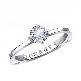 Кольцо из белого золота Grant GR5101587 с бриллиантом GR5101587 фото