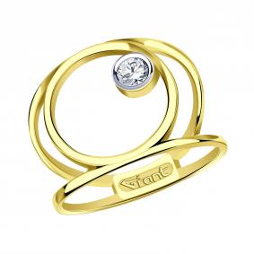 Кольцо из лимонного золота Grant GR9101962 с бриллиантом GR9101962 фото
