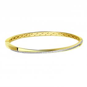 Браслет из лимонного золота Grant GR9401585 с бриллиантом GR9401585 фото