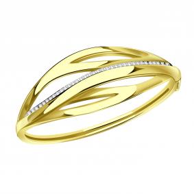 Браслет из лимонного золота Grant GR9401887 с бриллиантом GR9401887 фото