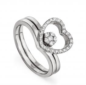 Серебряное кольцо KABAROVSKY K1-020-7900 с фианитом K1-020-7900 фото