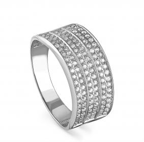 Серебряное кольцо KABAROVSKY K1-037-7900 с фианитом K1-037-7900 фото