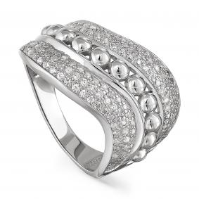 Серебряное кольцо KABAROVSKY K1-038-7900 с фианитом K1-038-7900 фото