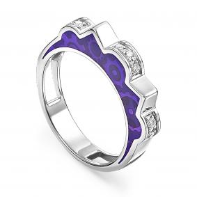 Серебряное кольцо KABAROVSKY K1-041-7901 с фианитом K1-041-7901 фото