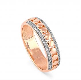 Золотое кольцо KABAROVSKY K1-0424-1000 с бриллиантом K1-0424-1000 фото