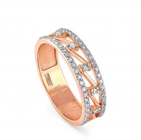 Золотое кольцо KABAROVSKY K1-0425-1000 с бриллиантом K1-0425-1000 фото