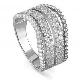 Серебряное кольцо KABAROVSKY K1-043-7900 с фианитом K1-043-7900 фото