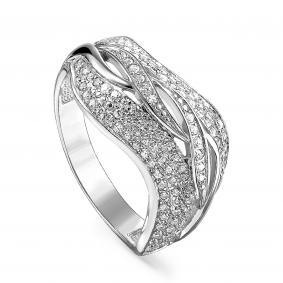 Серебряное кольцо KABAROVSKY K1-045-7900 с фианитом K1-045-7900 фото