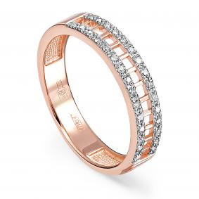 Золотое кольцо KABAROVSKY K1-0456-1000 с бриллиантом K1-0456-1000 фото