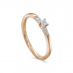 Золотое кольцо KABAROVSKY K1-0675-1000 с бриллиантом K1-0675-1000 фото