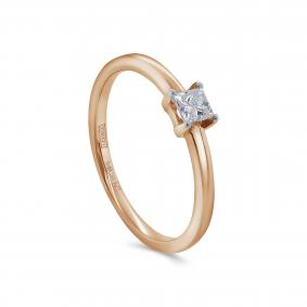 Золотое кольцо KABAROVSKY K1-0676-1000 с бриллиантом K1-0676-1000 фото