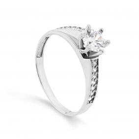 Серебряное кольцо KABAROVSKY K1-069-7900 с фианитом K1-069-7900 фото