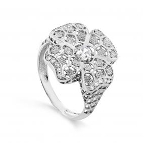 Серебряное кольцо KABAROVSKY K1-079-7900 с фианитом K1-079-7900 фото