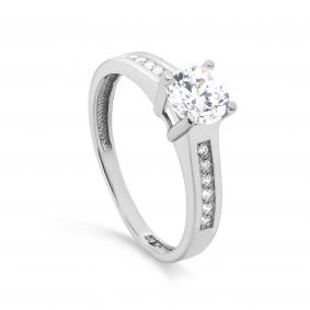 Серебряное кольцо KABAROVSKY K1-092-7900 с фианитом K1-092-7900 фото