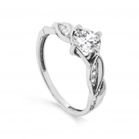 Серебряное кольцо KABAROVSKY K1-093-7900 с фианитом K1-093-7900 фото
