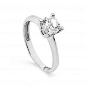 Серебряное кольцо KABAROVSKY K1-094-7900 с фианитом K1-094-7900 фото