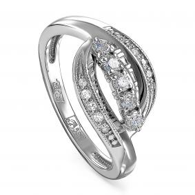 Кольцо из белого золота KABAROVSKY K1-1159-1000 с бриллиантом K1-1159-1000 фото