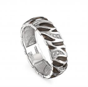 Кольцо из белого золота KABAROVSKY K1-1370-1000 с бриллиантом K1-1370-1000 фото