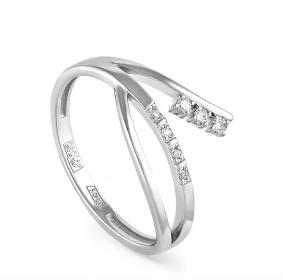 Кольцо из белого золота KABAROVSKY K1-1401-1000 с бриллиантом K1-1401-1000 фото