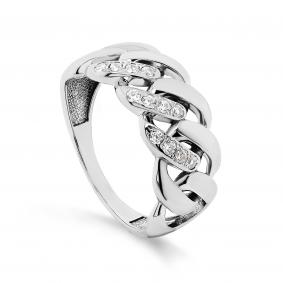 Серебряное кольцо KABAROVSKY K1-142-7900 с фианитом K1-142-7900 фото
