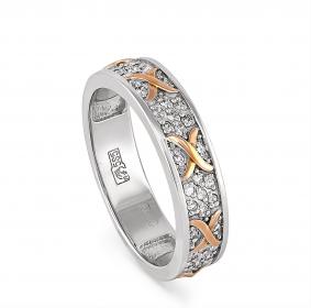 Кольцо из белого золота KABAROVSKY K1-1421-1000 с бриллиантом K1-1421-1000 фото