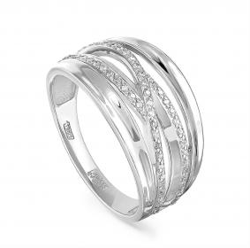 Кольцо из белого золота KABAROVSKY K1-1451-1000 с бриллиантом K1-1451-1000 фото