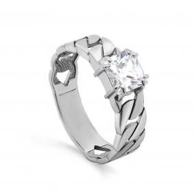 Серебряное кольцо KABAROVSKY K1-148-7900 с фианитом K1-148-7900 фото