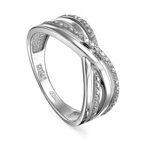 Кольцо из белого золота KABAROVSKY K1-1493-1000 с бриллиантом K1-1493-1000 фото