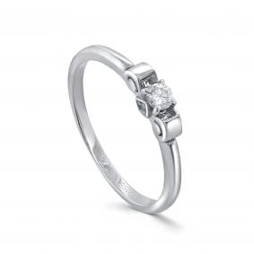 Кольцо из белого золота KABAROVSKY K1-1629-1000 с бриллиантом K1-1629-1000 фото