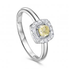 Кольцо из белого золота KABAROVSKY K1-1725-10900 с бриллиантом K1-1725-10900 фото