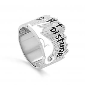 Серебряное кольцо KABAROVSKY K1-195-7910 с фианитом и эмалью K1-195-7910 фото