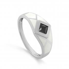 Серебряное кольцо KABAROVSKY K1-222-41040 с фианитом K1-222-41040 фото