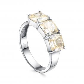 Серебряное кольцо KABAROVSKY с бриллианитом K1-227-14100 K1-227-14100 фото