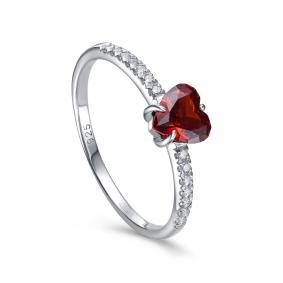 Серебряное кольцо KABAROVSKY с фианитом и бриллианитом K1-239-13400 K1-239-13400 фото