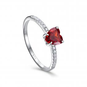 Серебряное кольцо KABAROVSKY с фианитом и бриллианитом K1-255-13400 K1-255-13400 фото