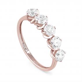 Золотое кольцо KABAROVSKY K1-3363-1000 с бриллиантом K1-3363-1000 фото