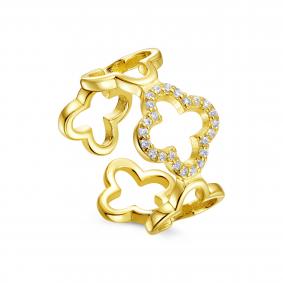 Серебряное кольцо KABAROVSKY K1-7000-7987 с фианитом K1-7000-7987 фото