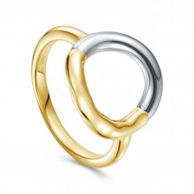 Кольцо из лимонного серебра KABAROVSKY K1-7038-0087 K1-7038-0087 фото