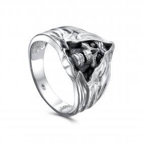 Серебряное кольцо KABAROVSKY K1-9002-41000 с фианитом K1-9002-41000 фото