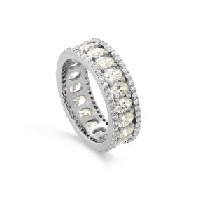 Серебряное кольцо KABAROVSKY K1-9019-40900 с фианитом K1-9019-40900 фото