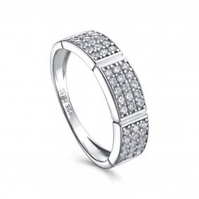 Серебряное кольцо KABAROVSKY K1-9056-7900 с фианитом K1-9056-7900 фото