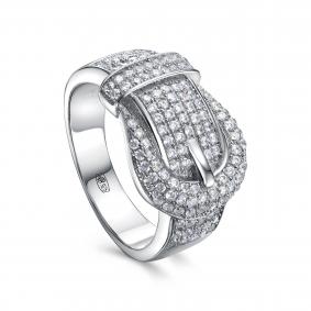 Серебряное кольцо KABAROVSKY K1-9065-7900 с фианитом K1-9065-7900 фото