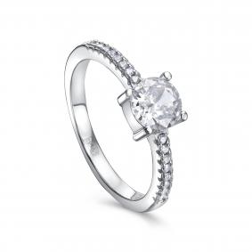 Серебряное кольцо KABAROVSKY K1-9082-7900 с фианитом K1-9082-7900 фото