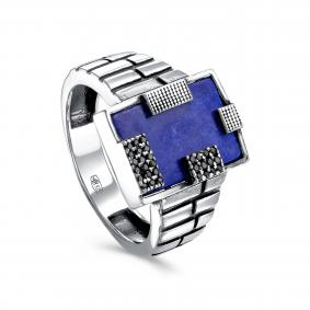 Серебряное кольцо KABAROVSKY K1-9098-0189 с фианитом и опалом K1-9098-0189 фото