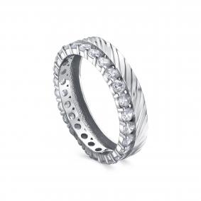 Серебряное кольцо KABAROVSKY K1-9157-7900 с фианитом K1-9157-7900 фото