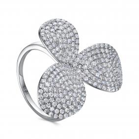 Серебряное кольцо KABAROVSKY K1-9160-7900 с фианитом K1-9160-7900 фото