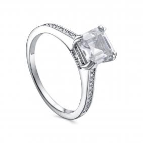 Серебряное кольцо KABAROVSKY K1-9184-7900 с фианитом K1-9184-7900 фото