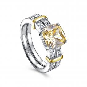 Серебряное кольцо KABAROVSKY K1-9207-40687 с фианитом K1-9207-40687 фото